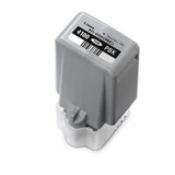Canon PFI4100 Photo Black Ink Cartridge, gray with barcode and label, for printer use.