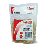 Esselte Super Rubber Bands Size 16 100g pack of genuine rubber bands in beige color.