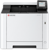 Kyocera PA2101CWX Clr Laser printer, white and black, with control panel and Kyocera logo visible.