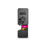 Kyocera TK5494 Magenta Toner cartridge with pink label and black base, gears visible on top.