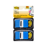 Post-It Flags Blue 25 x 43mm (Pack of 2, Box of 6)