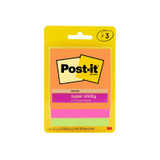 Post-It Super Sticky Notes Rio De Janeiro 76 x 76mm (Pack of 3, Box of 6)