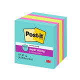 Post-It Super Sticky Notes Cube 76 x 76mm (Box of 4)