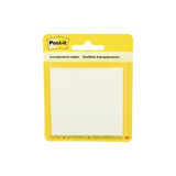 Post-It Notes Clear 73 x 76mm (Box of 6)