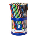 Staedtler Noris Triangular Coloured Pencils Assorted (Cup of 108)