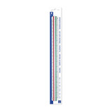 Staedtler 561 98-2BK Genuine Office Supply Pen, blue, red, and black stripes on white packaging.