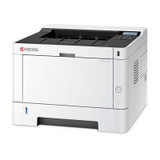 Kyocera PA3500X Laser printer, white and black, with control panel on top and closed paper tray.