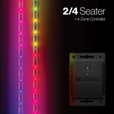 ECOXGEAR Extreme LED Strips - 2/4 Seat Cart + LED Controller