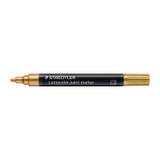 Staedtler Lumocolor Paint Marker 349 Gold (Box of 10)