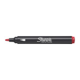 Sharpie Creative Water-Based Acrylic Marker Bullet Red (Box of 6)