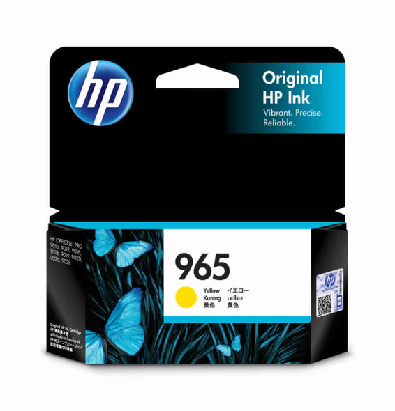 HP 965 Yellow Ink Cartridge (Original)