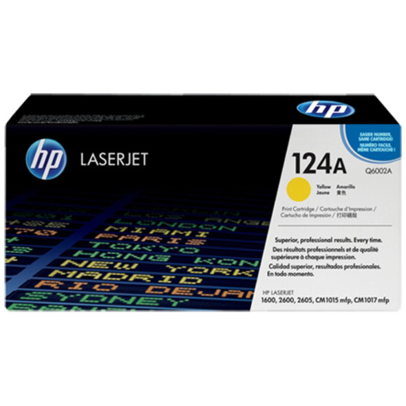 HP 124A Yellow Toner Cartridge (Original)