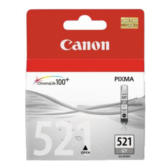Canon CLI521 Grey Ink Cartridge (Original)