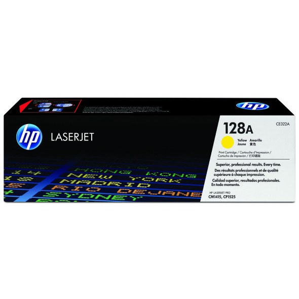 HP 128A Yellow Toner Cartridge (Original)