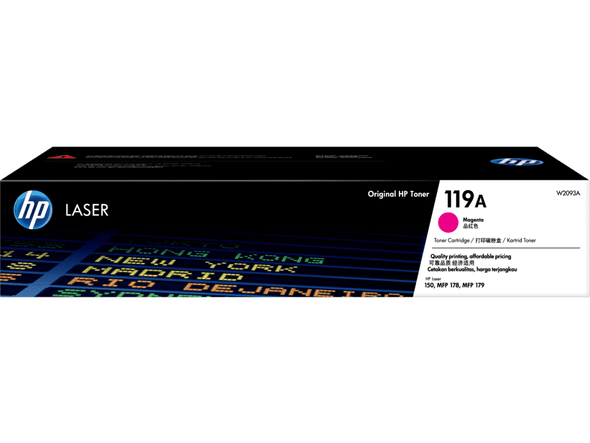 Genuine HP 119A Magenta Toner Cartridge