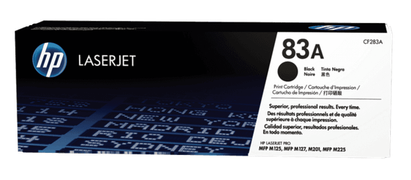 Genuine HP 83A Black Toner Cartridge