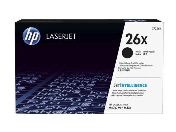 Genuine HP 26X Black Toner Cartridge