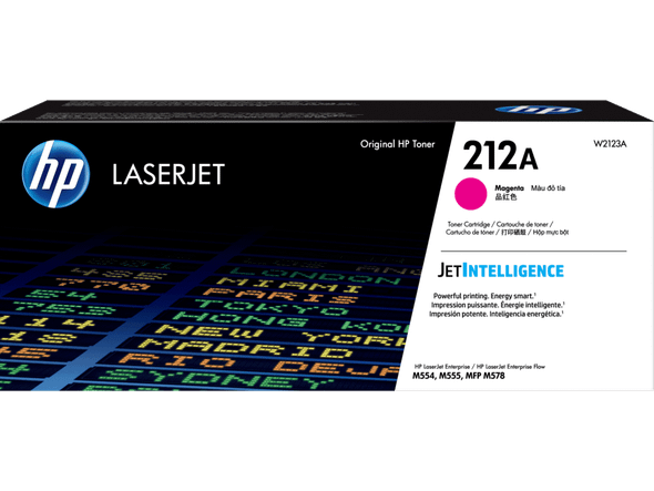 Genuine HP 212A Magenta Toner Cartridge