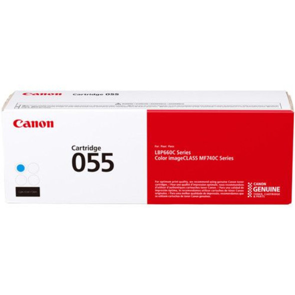 Canon 055 Cartridge for CANON IMAGECLASS MF746CX, genuine Canon product, white and red packaging.