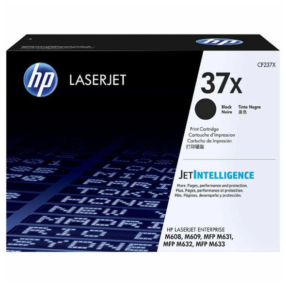 Genuine HP 37X Black Toner Cartridge
