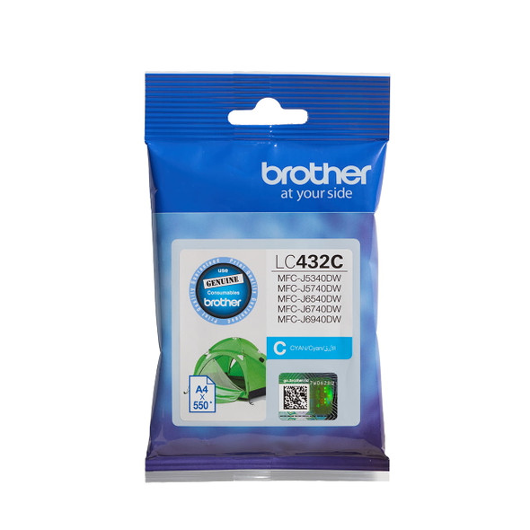 Brother LC432 Cyan Ink Cartridge