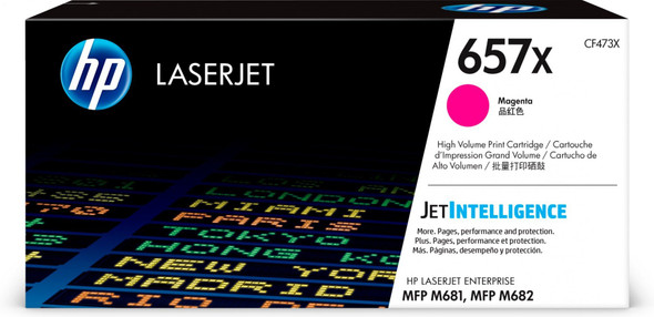 Genuine HP 657X Magenta Toner Cartridge