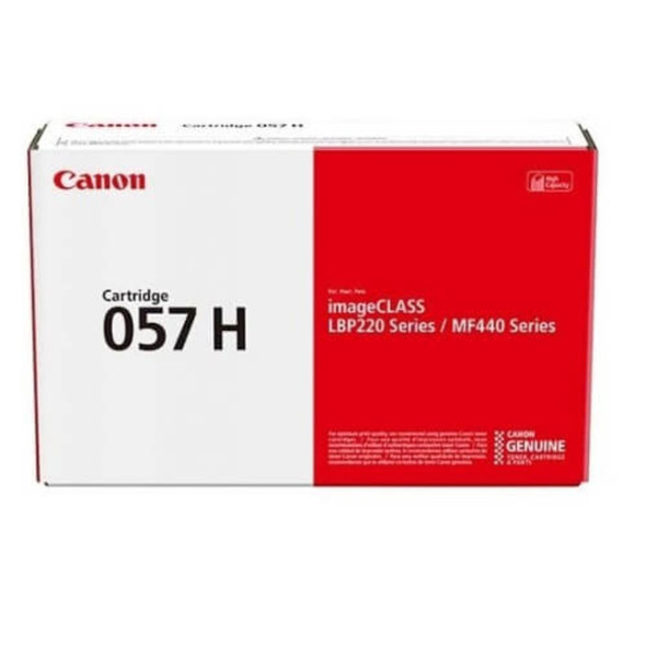 CANON LBP228 genuine cartridge 057 H packaging box for imageCLASS LBP220 Series MF440 Series printer.