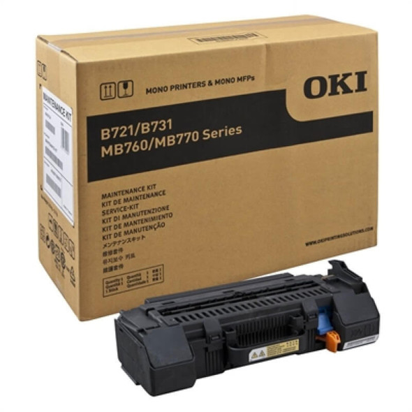 OKI B721/B731/ES7131/MB760/MB770/ES7170 black toner cartridge, 200k pages, replacement printer part.
