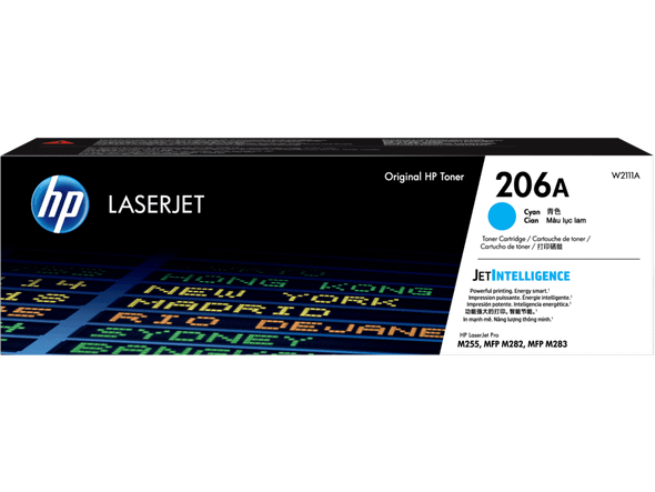 Genuine HP 206A Cyan Toner Cartridge