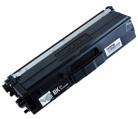 Brother TN441 Black Toner Cart for BROTHER MFC L8900CDW, genuine Brother black toner cartridge, compact design.