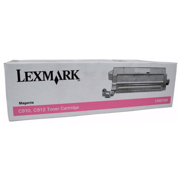 Lexmark 12N0769 Magenta Toner Cartridge (Original)