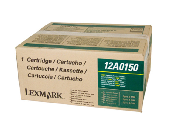 Lexmark 1382925 Black Toner Cartridge (Original)