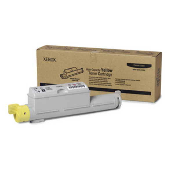 Fuji Xerox 106R01220 Yellow Toner Cartridge - High Yield