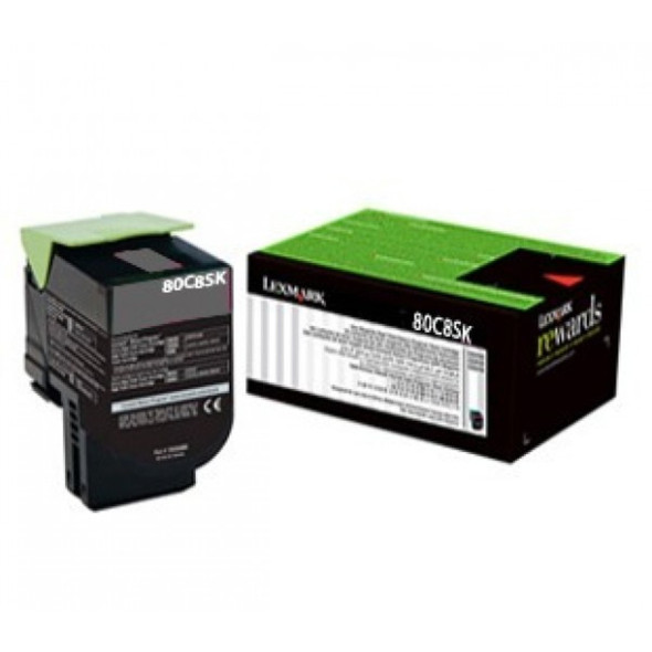 Lexmark 808S Black Toner Cartridge (Original)