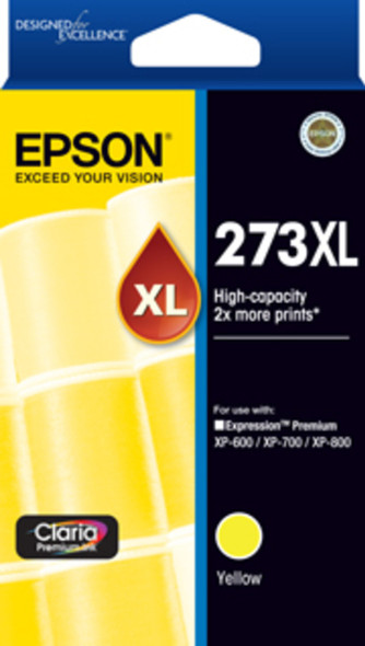 Epson 273XL Yellow Ink Cartridge (Original)
