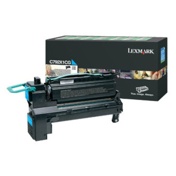 Lexmark C792 Cyan Toner Cartridge (Original)