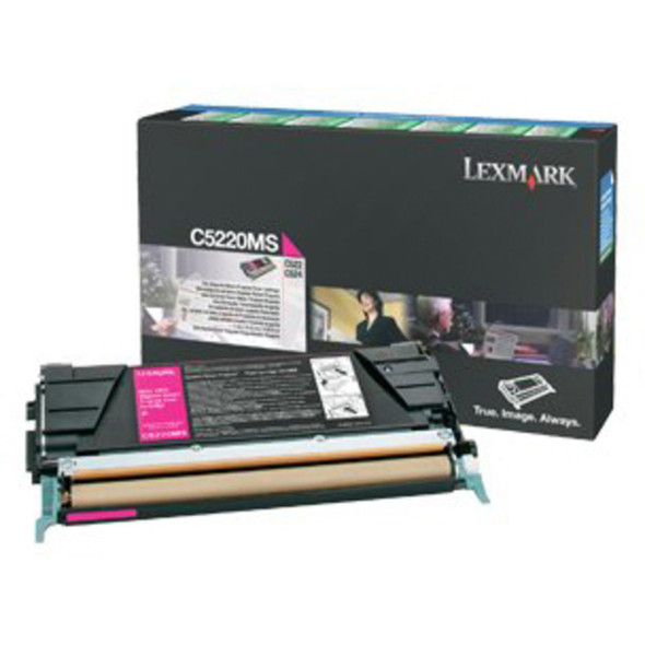 Lexmark C5220 Magenta Toner Cartridge (Original)