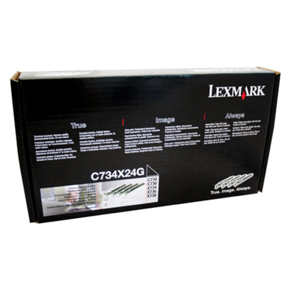 Lexmark C734X24G Photoconductor Unit - 4 Pack