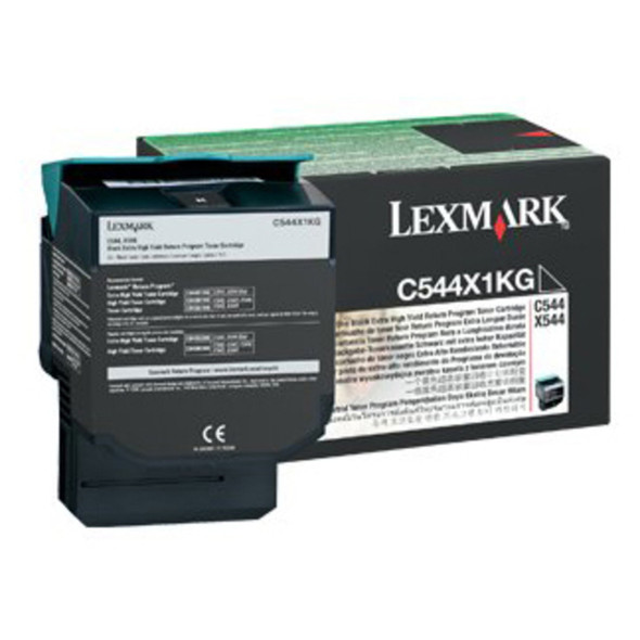 Lexmark C544 Black Toner Cartridge (Original)