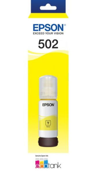 Epson T502 Yellow Ink Cartridge (Original)