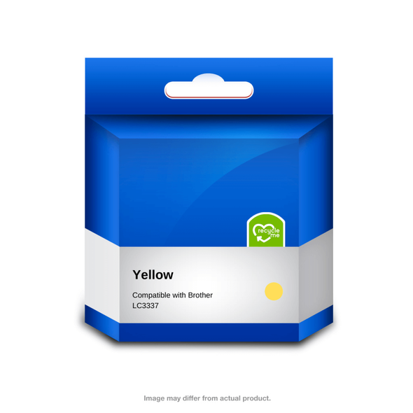 Brother Compatible LC3337Y Yellow Ink Cartridge