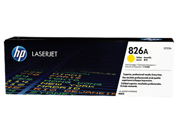 Genuine HP 826A Yellow Toner Cartridge