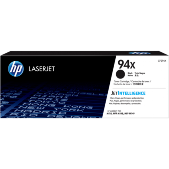 Genuine HP 94X Black Toner Cartridge