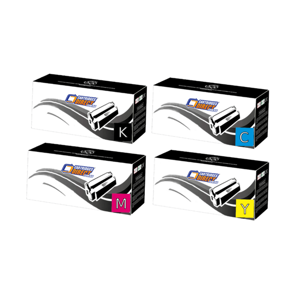 HP 206X Compatible (With Chip) Colour Toner Bundle - Includes: [2 x Black, 1 x Cyan, Magenta, Yellow]