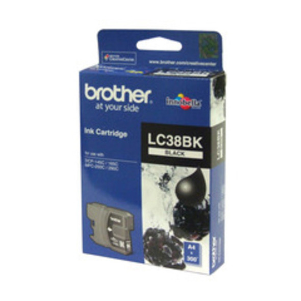 Brother LC38 Black Ink Cartridge (Original)