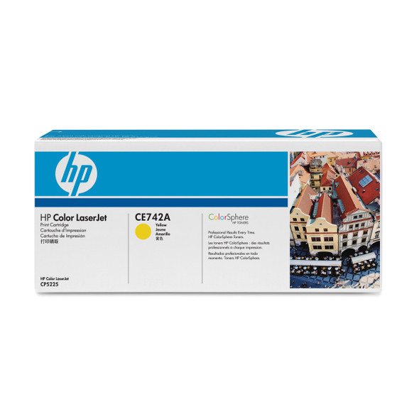 Genuine HP 307A Yellow Toner Cartridge