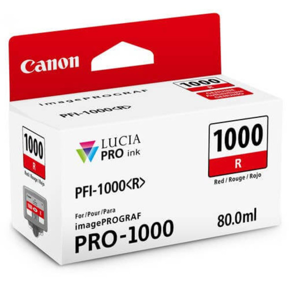Canon PFI1000 Red Ink Cartridge (Original)
