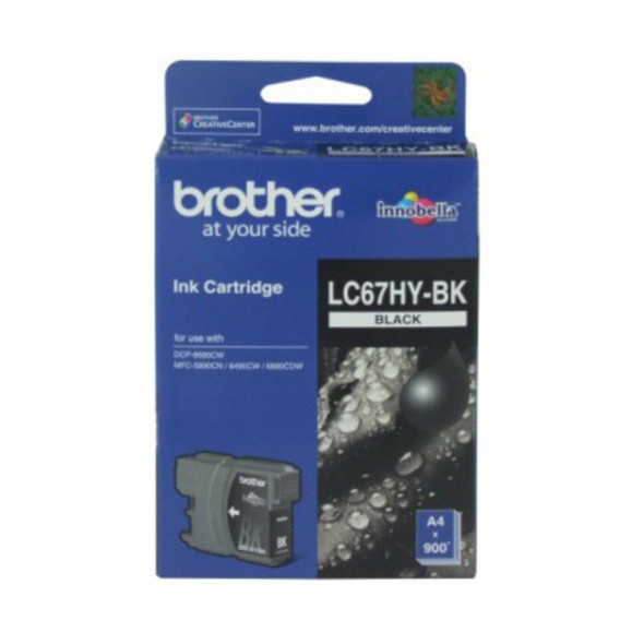 Brother LC67HY Black Ink Cartridge (Original)