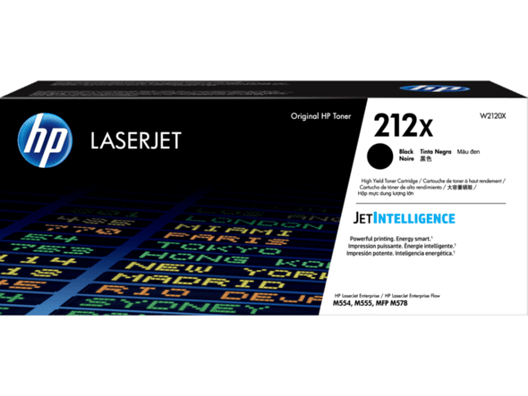 Genuine HP 212X Black Toner Cartridge