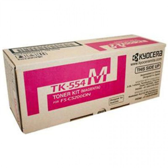 Kyocera TK-554M Magenta Toner Cartridge